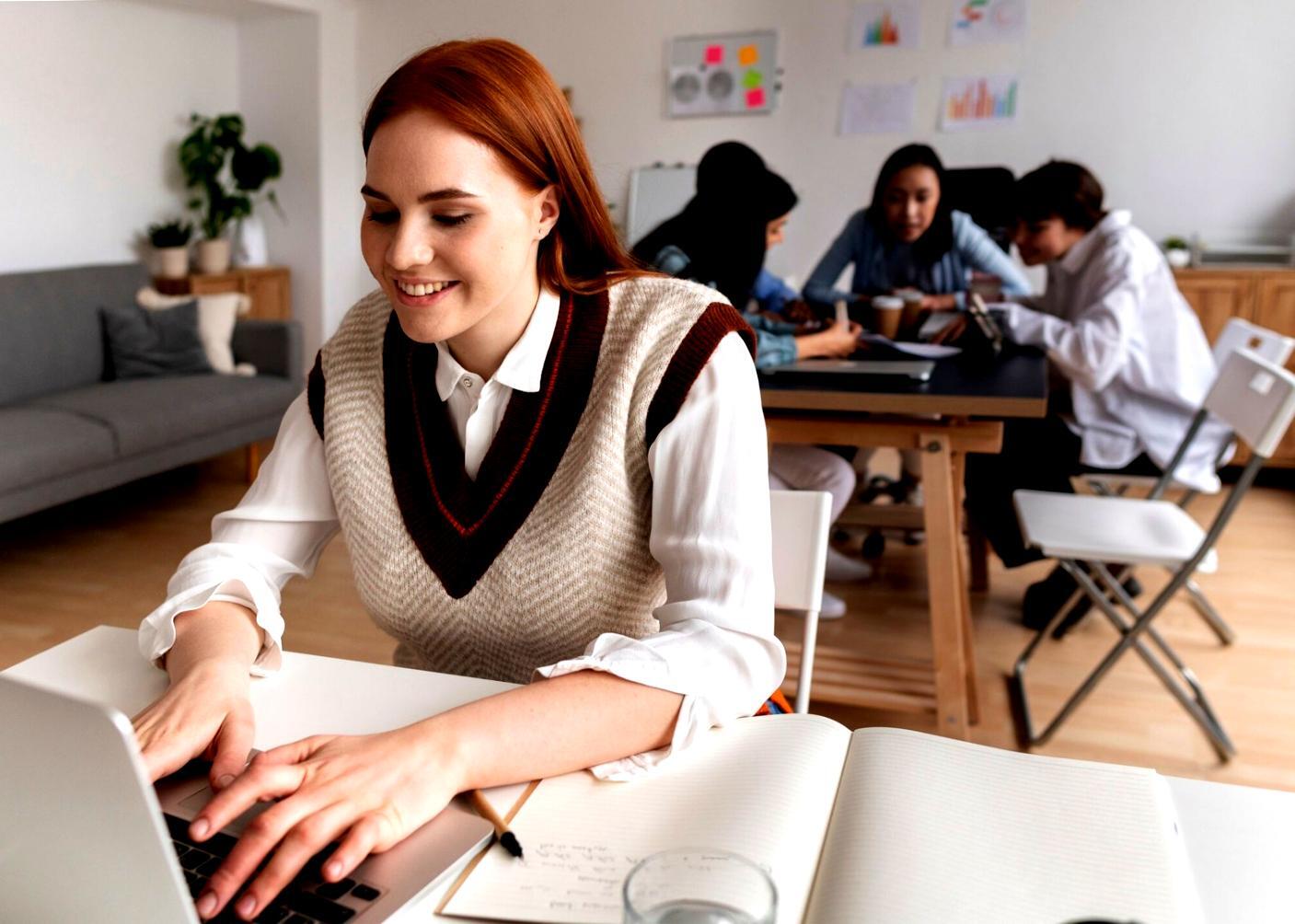 Network infrastructure training lab with advanced equipment and monitoring systems