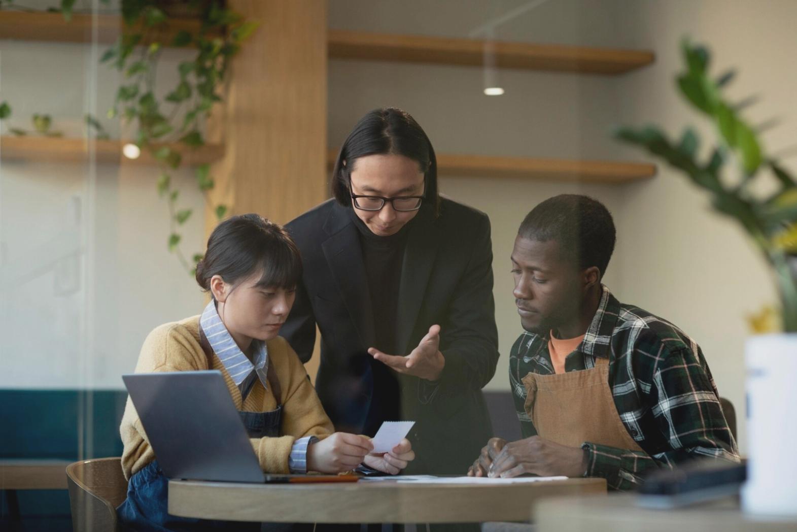 Network infrastructure training lab with servers and monitoring equipment