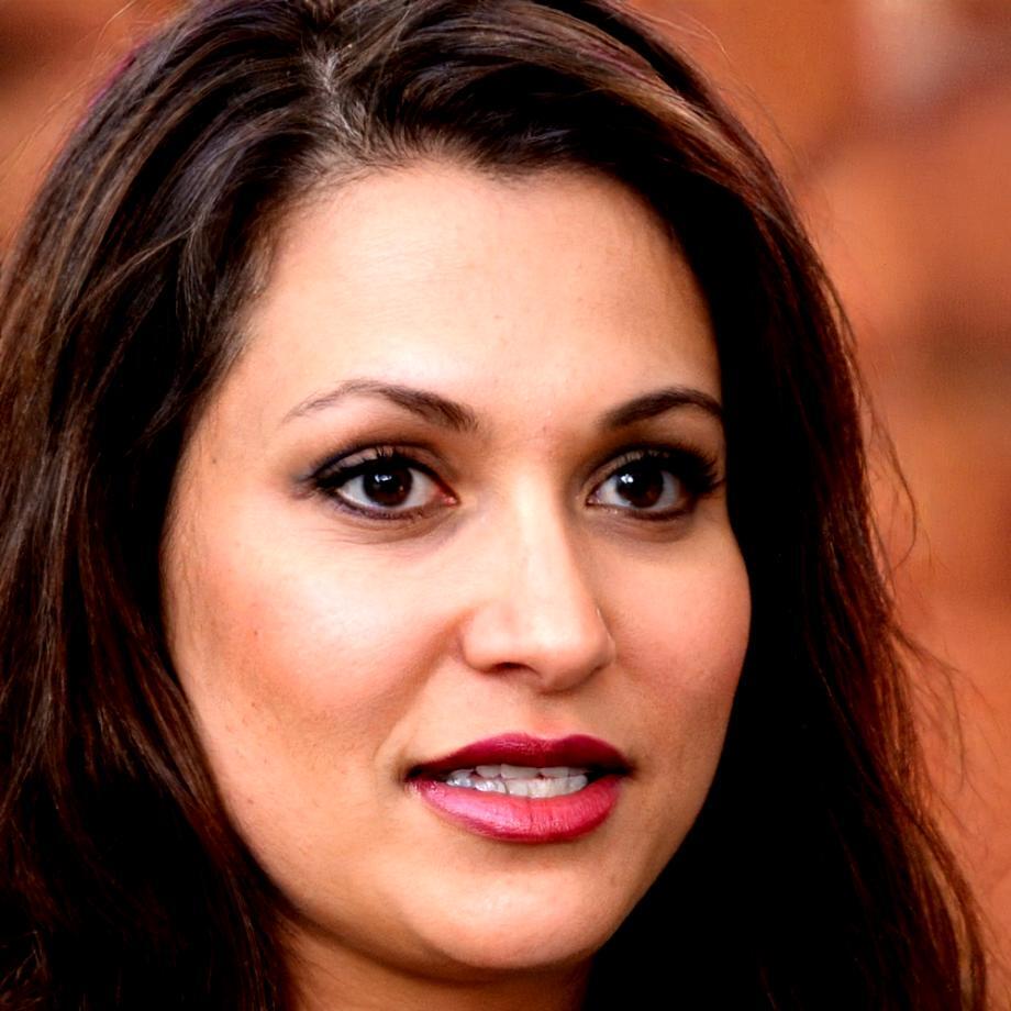 Network engineer Petra Kowalski working on infrastructure design